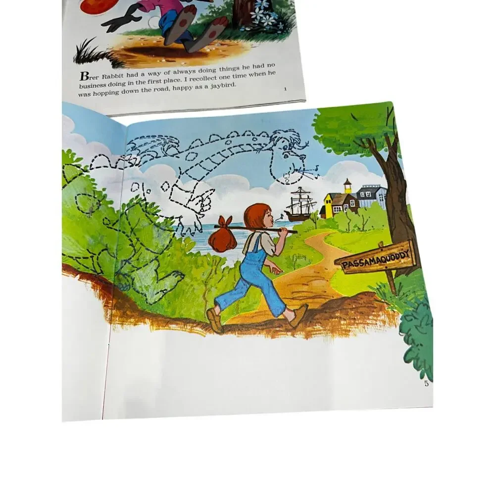 WALT DISNEY STORY OF BRER RABBIT AND THE TAR BABY Book and tape Pete's dragon